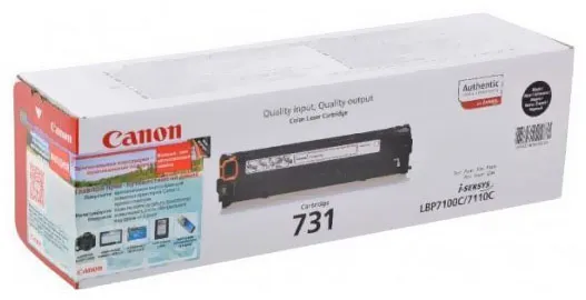 Картридж Canon 731BK LBP7100Cn 7110Cw лазерный черный