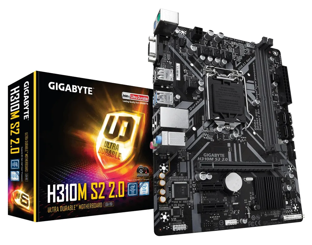 Материнская плата Gigabyte H310M S2 2.0