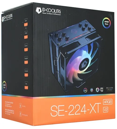 Кулер для процессора ID-Cooling SE-224XT-ARGB V2