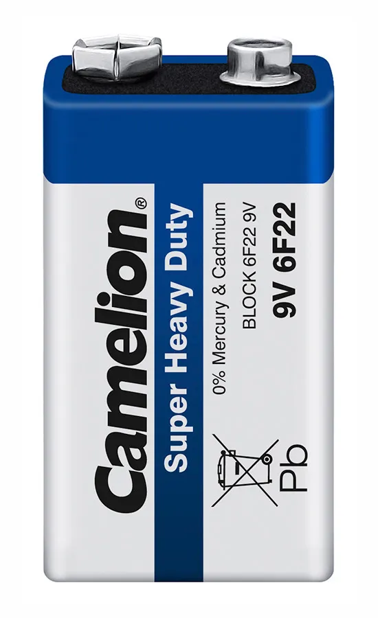 Батарейка CAMELION 6F22-SP1B