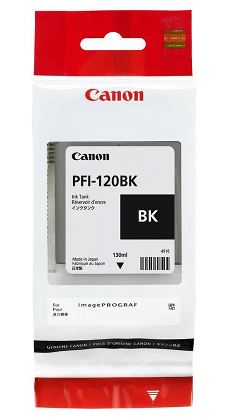 Картридж Canon PFI-120 BLACK Струйный черный 130 мл