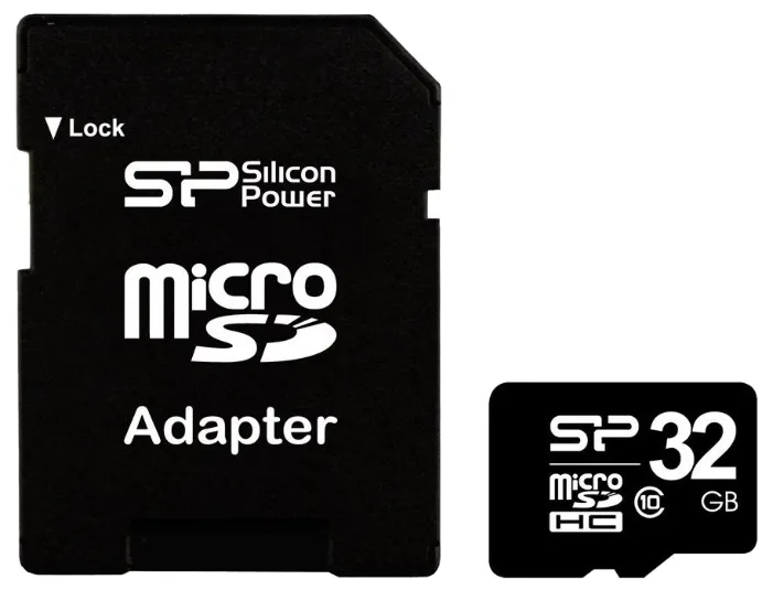 Карта памяти Silicon Power 32 Gb SP032GBSTH010V10SP