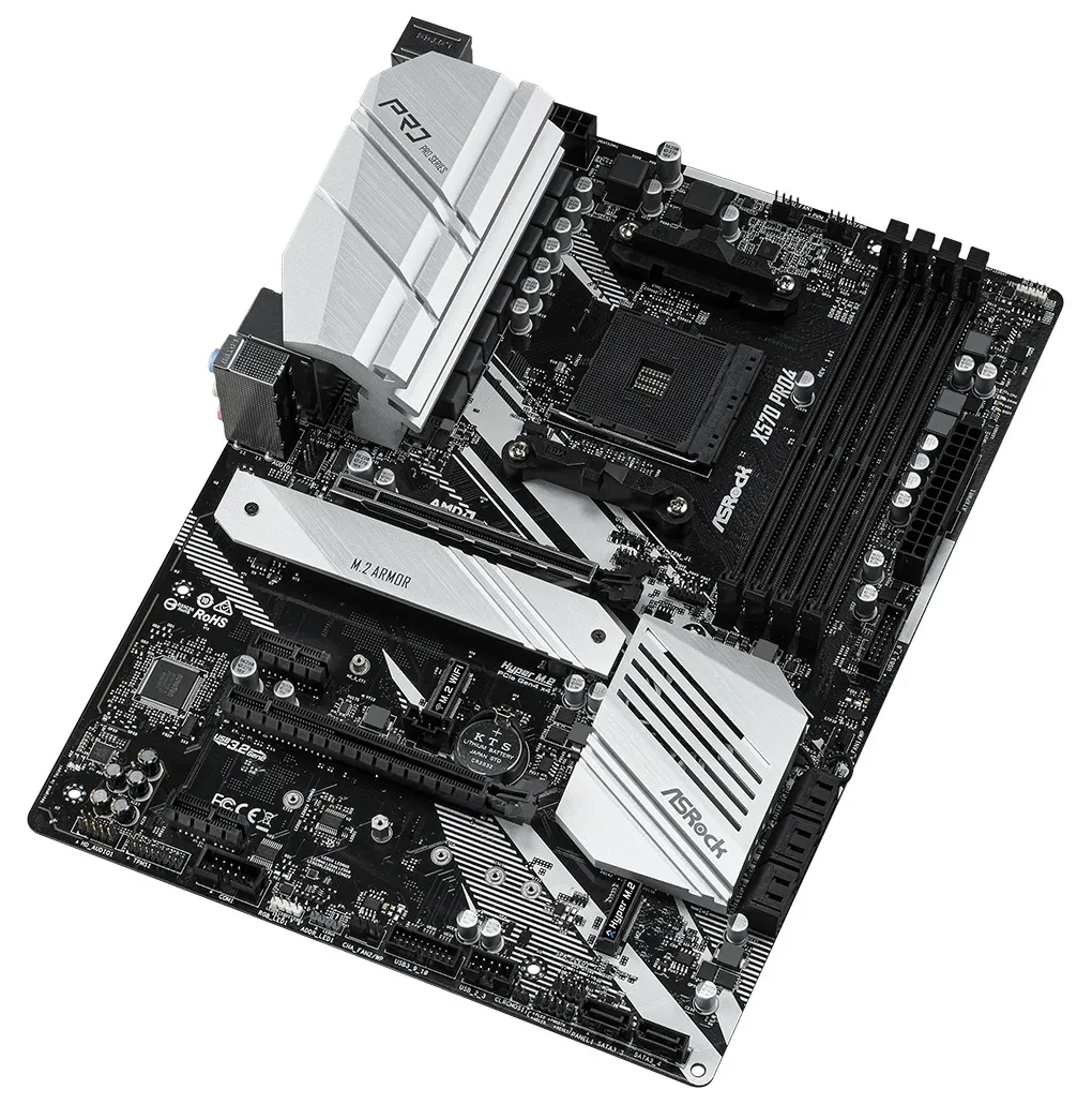 Материнская плата ASRock X570 PRO4