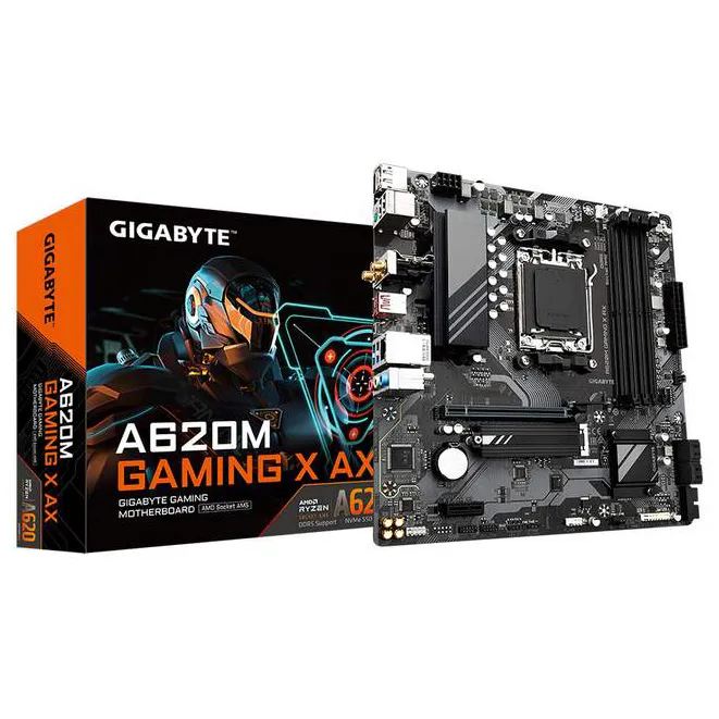 Материнская плата Gigabyte A620M GAMING X AX