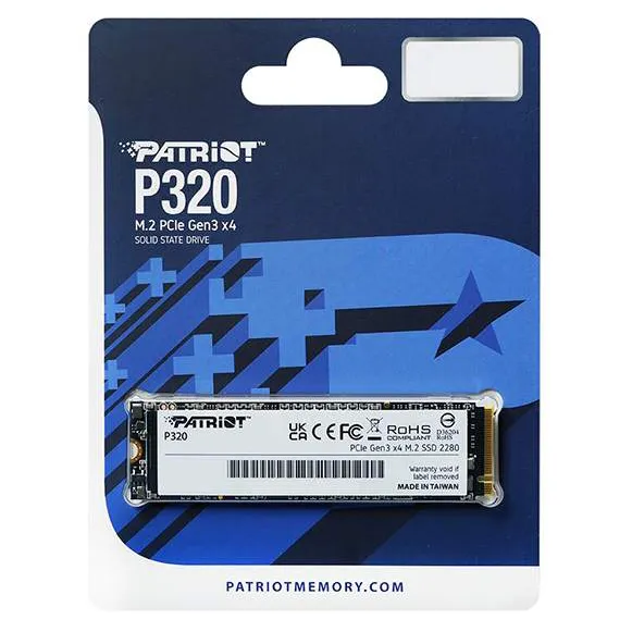SSD накопитель 256 GB Patriot P320, P320P256GM28