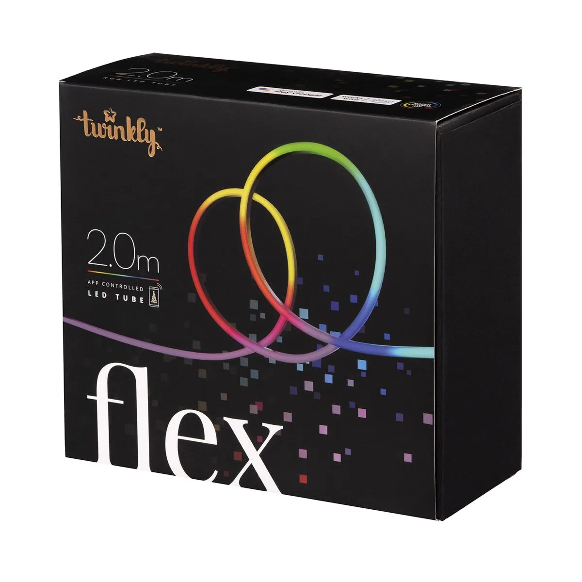 Гирлянда Twinkly Smart LED Flex RGB, lighted tube, IP20, 2m