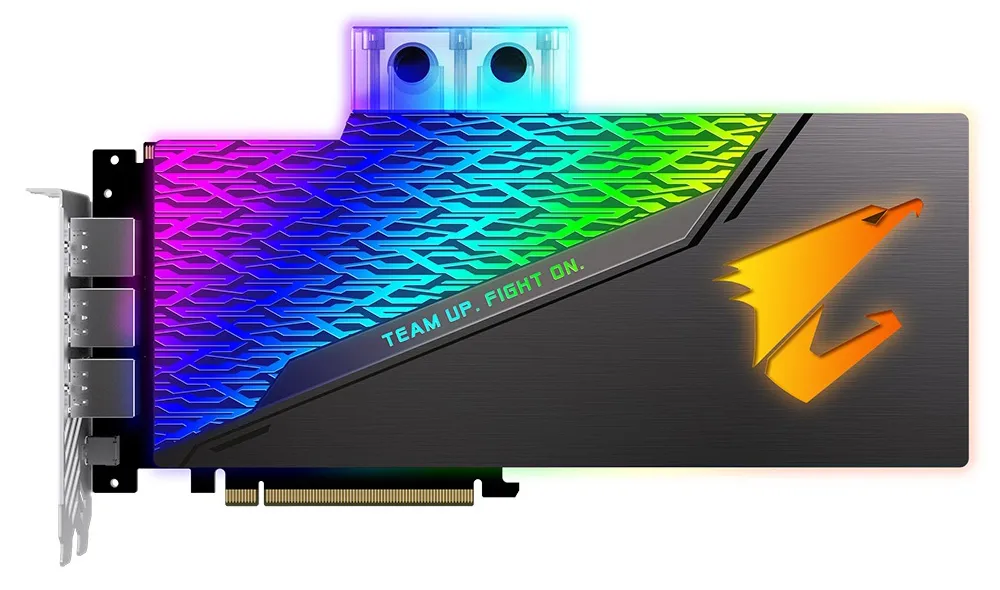 Видеокарта 11 GB Gigabyte RTX 2080Ti N208TAORUSX WB-11GC