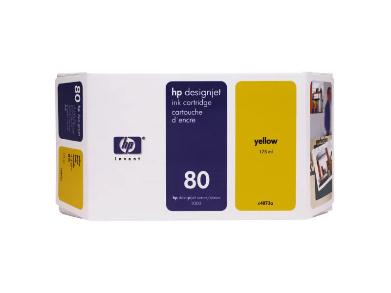 Картридж HP C4873A №80 Желтый