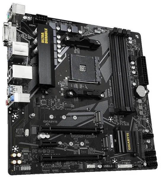 Материнская плата GIGABYTE B550M DS3H