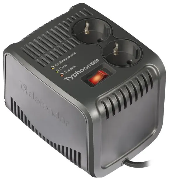 Стабилизатор напряжения Defender AVR Typhoon 600VA 320Вт