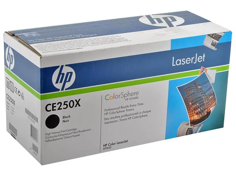 Картридж HP CE250X Black