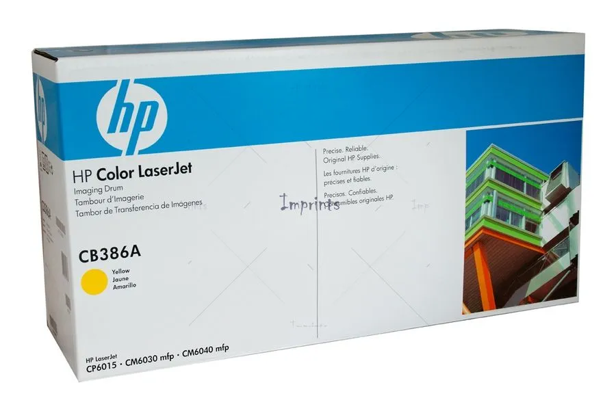 Картридж HP CB386A Yellow
