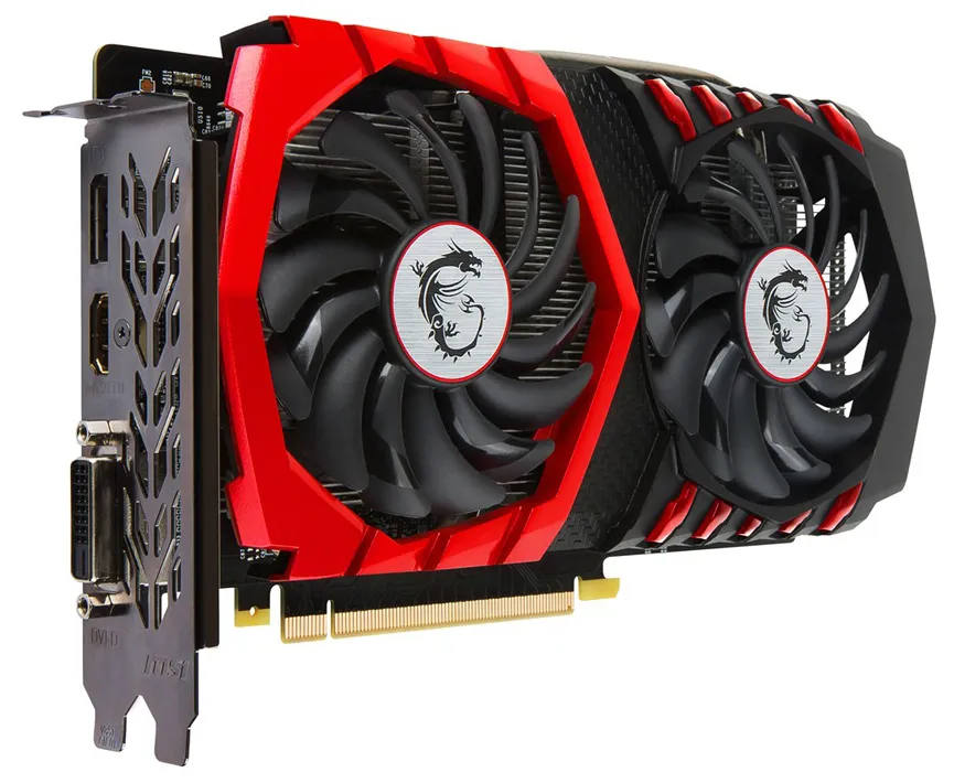 Видеокарта MSI GeForce GTX 1050 Ti GAMING X