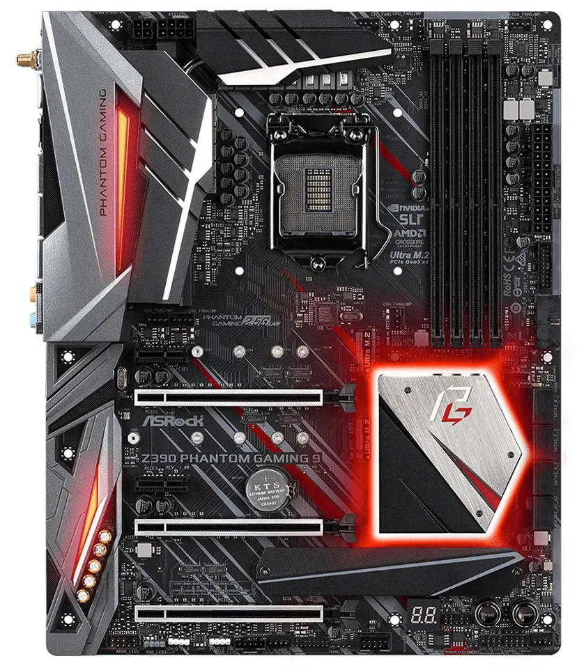 Материнская плата ASRock Z390 PHANTOM GAMING 9
