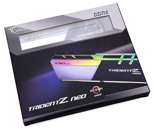 Оперативная память 16 GB kit G.SKILL TRIDENT Z NEO F4-3200C16D-16GTZN