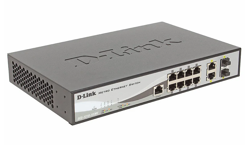 Коммутатор D-Link DES-1210-10/ME/B2A