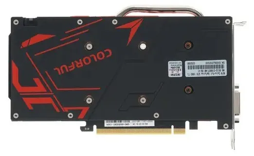 Видеокарта 6 GB Colorful GTX 1660 Ti NB 6G-V