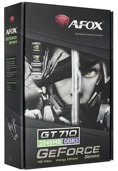 Видеокарта 2 GB Afox GT 710 AF710-2048D3L7