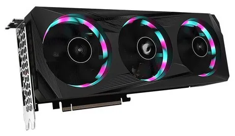 Видеокарта 12Gb Gigabyte Radeon RX 6700 XT AORUS ELITE 12G GV-R67XTAORUS E-12GD