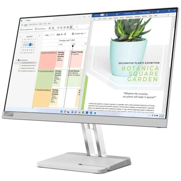Монитор 23.8" Lenovo L24e-40 67AAKAC3EU
