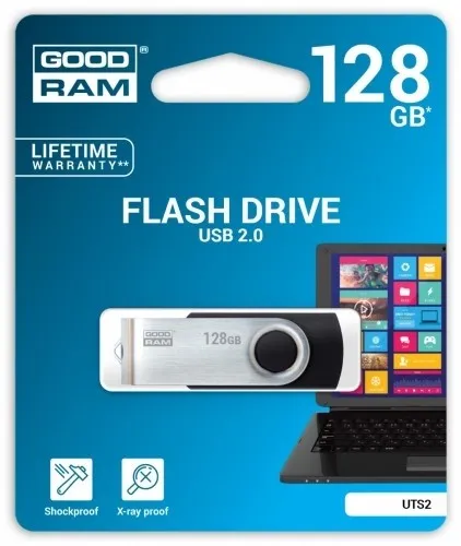 USB флешка 128Gb GOODRAM UTS2-1280K0R 11 BLACK