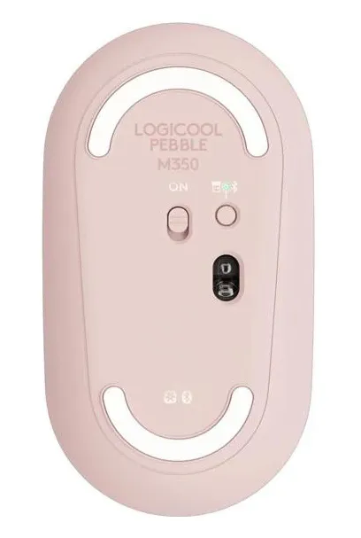 Компьютерная мышь Logitech M350 Pebble Wireless Pink