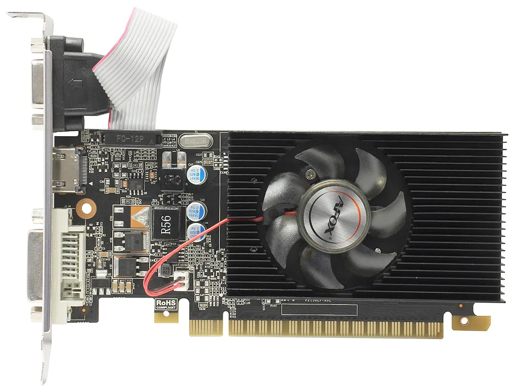 Видеокарта 1 GB AFOX GT 710 AF710-1024D3L1-V2