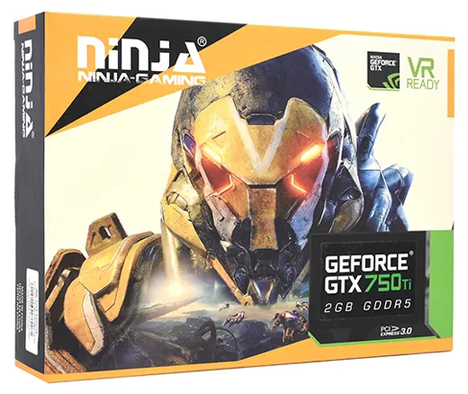 Видеокарта 2 GB Sinotex Ninja GTX 750Ti NK75TI025F
