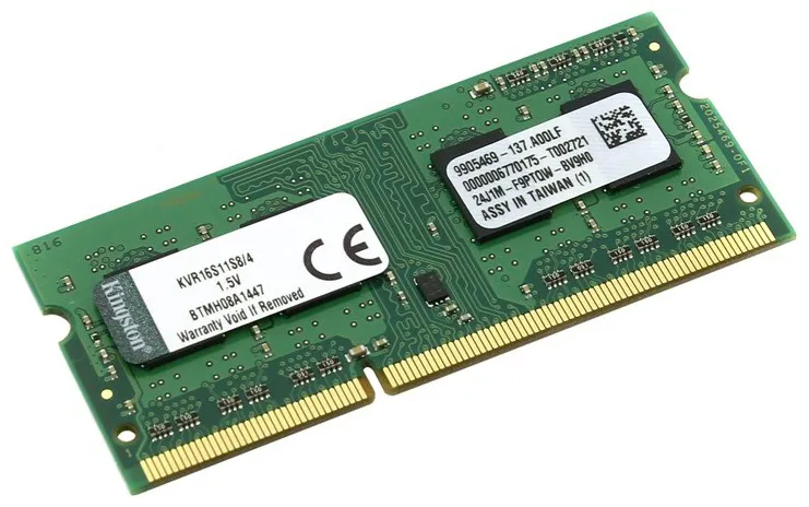 Оперативная память 4 GB Kingston KVR16S11S8/4