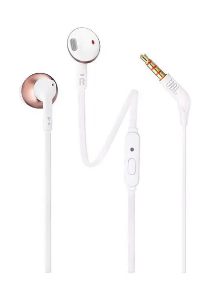 Гарнитура JBL T205 Розовое золото JBLT205RGD