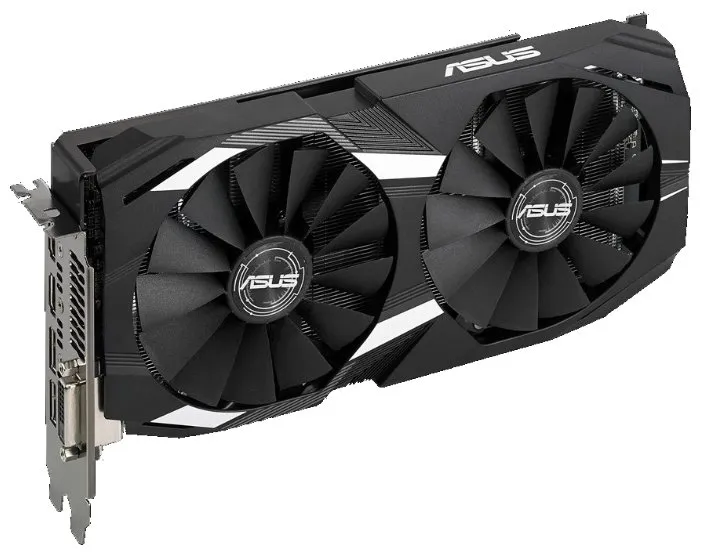 Видеокарта Asus DUAL-RX580-O8G AMD Radeon RX 580 8Gb
