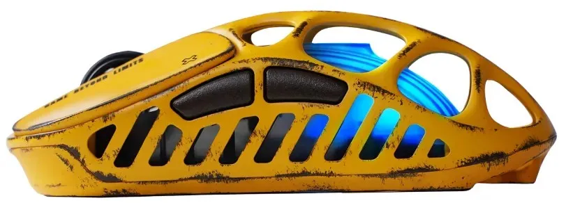 Мышь GravaStar Mercury X Pro Battle-Worn Yellow