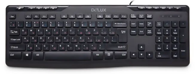 Клавиатура Delux DLK-06UB