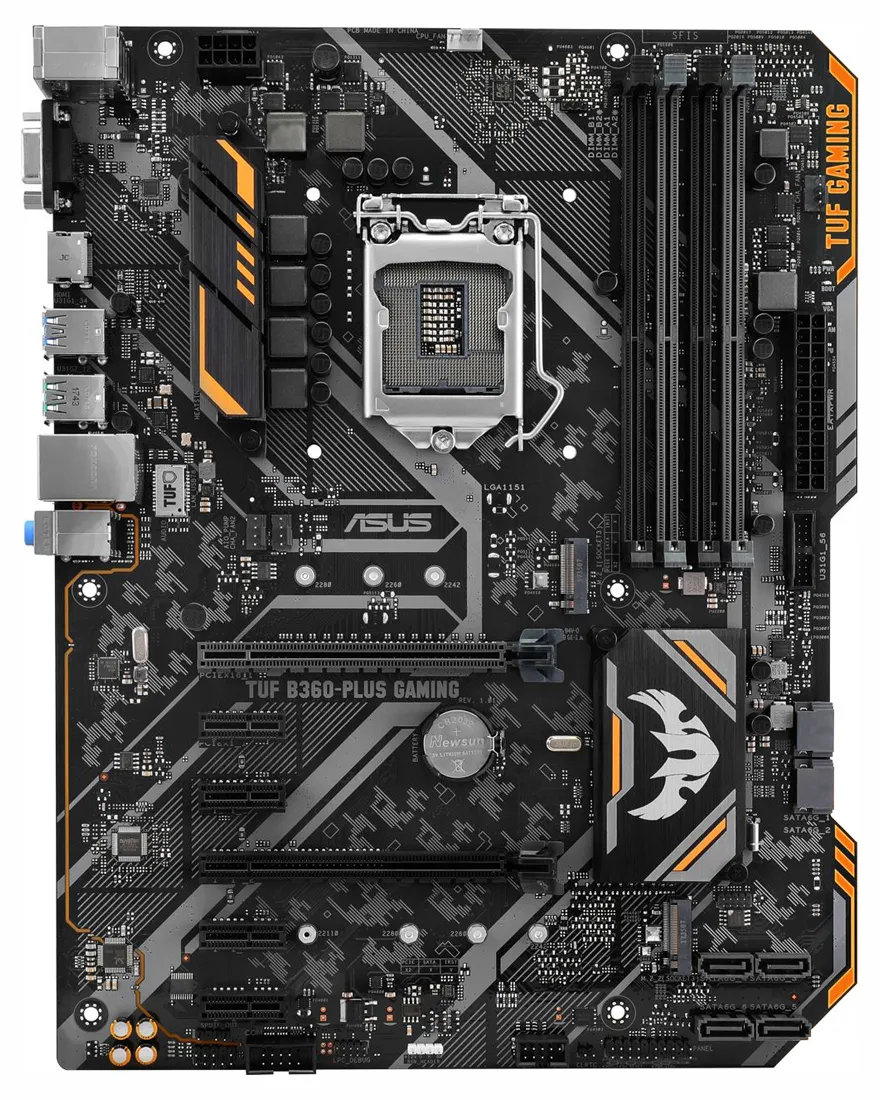 Материнская плата ASUS TUF B360-PLUS GAMING