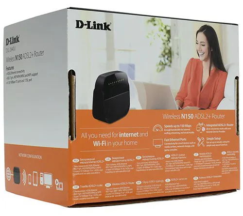 Модем D-Link DSL-2640U