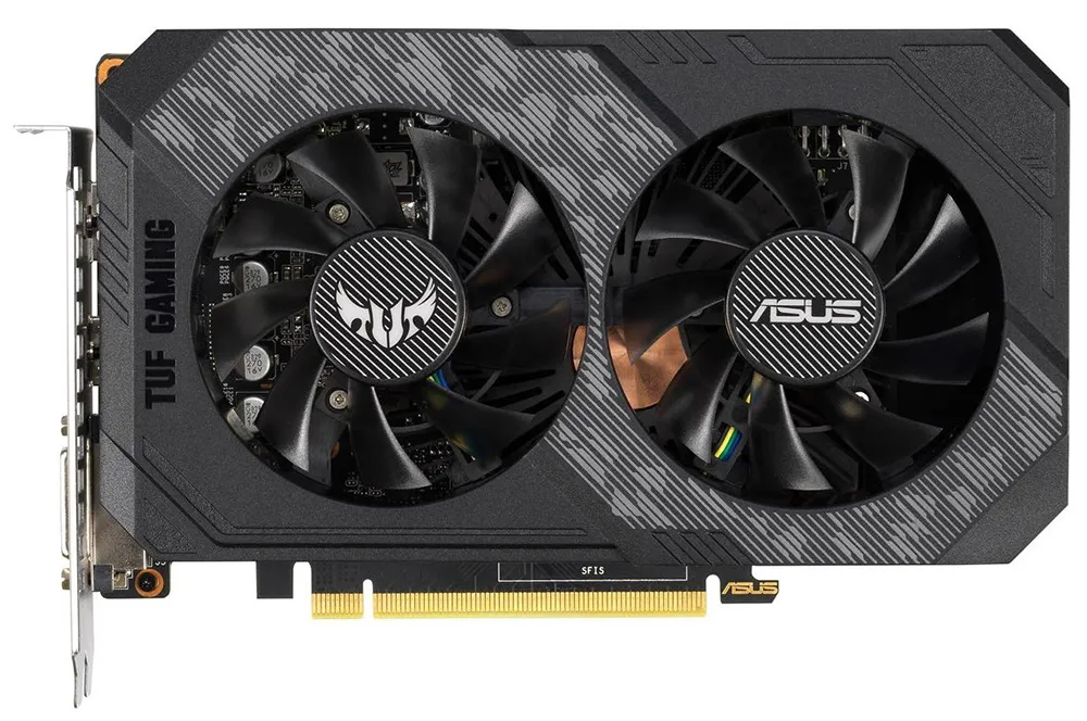 Видеокарта 6Gb Asus TUF GTX 1660 TUF-GTX1660-O6G-GAMING