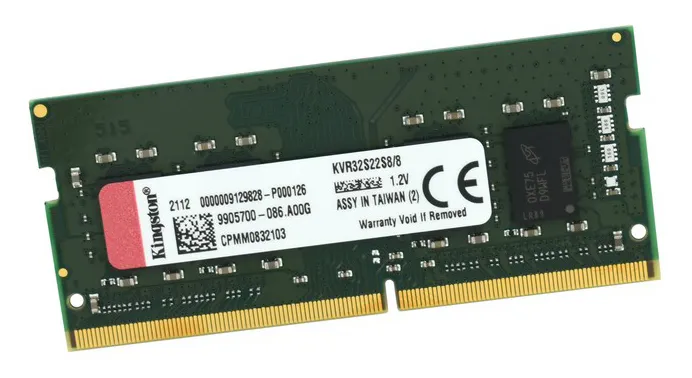 Оперативная память для ноутбука 8 GB Kingston KVR32S22S8/8