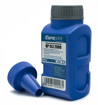 Тонер Europrint CLJ 2600 Синий (80 гр.)