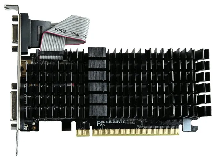 Видеокарта Gigabyte PCI-E NV GV-N710SL-2GL GeForce GT 710 PCI-E 2048Мb