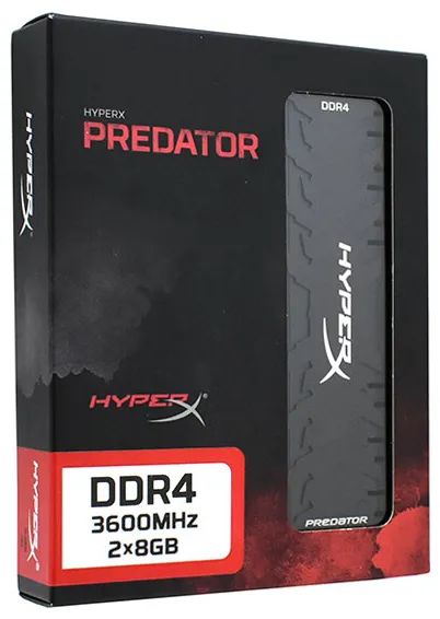 Оперативная память 16 GB kit Kingston HyperX Predator HX436C17PB4K2/16