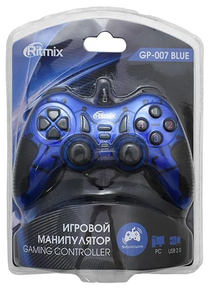 Геймпад Ritmix GP-007 Blue