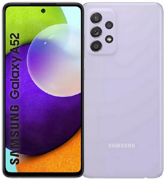 Смартфон Samsung Galaxy A52 256Gb Lavender Violet SM-A525FLVISKZ
