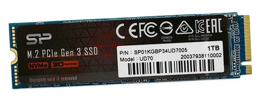 SSD накопитель 1 TB Silicon Power UD70 SP01KGBP34UD7005