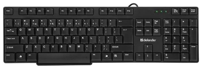 Клавиатура проводная Defender ACCENT SB-930 KZ