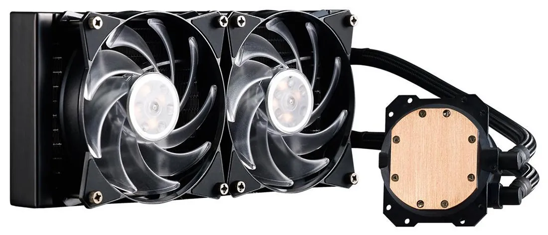 Водяное охлаждение CoolerMaster MasterLiquid ML240L RGB MLW-D24M-A20PC-R1