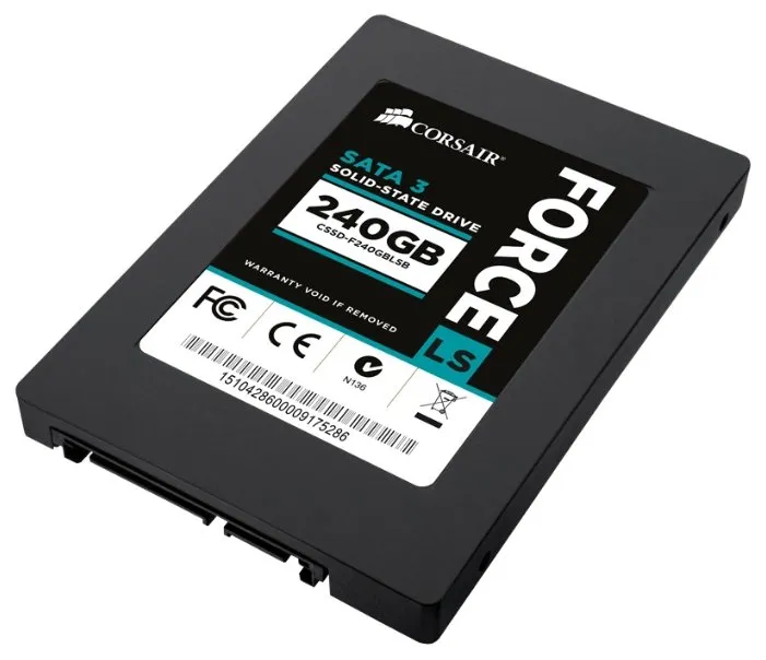 SSD накопитель 240Гб CORSAIR Force LS CSSD-F240GBLSB