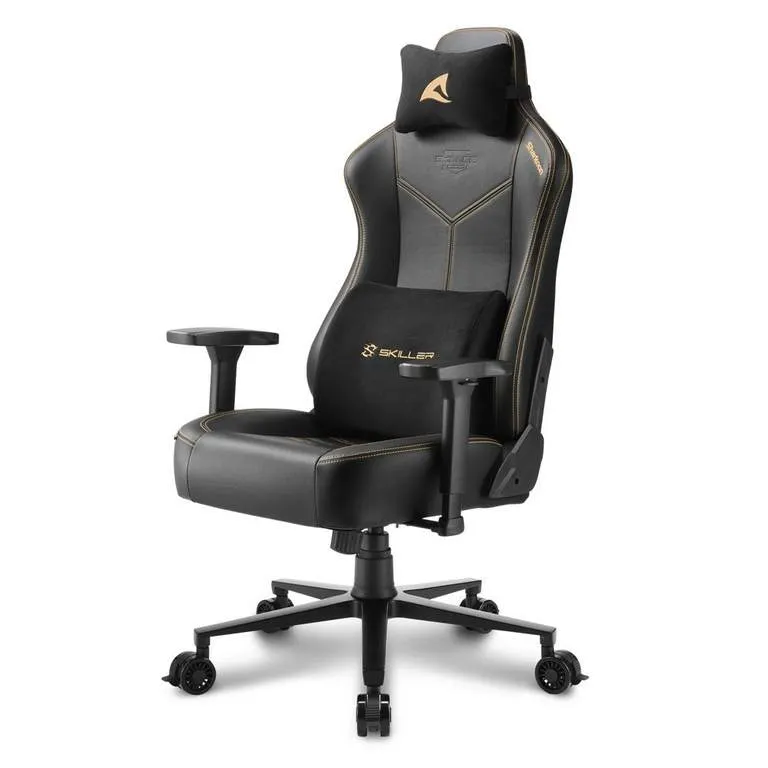 Игровое компьютерное кресло Sharkoon Skiller SGS30 Black/Beige