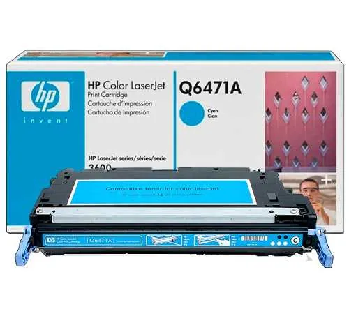 Картридж HP Q6471A Cyan
