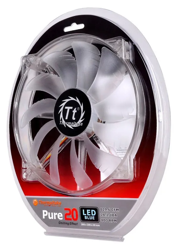 Кулер для кейса Thermaltake Pure 20 LED Red CL-F032-PL20RE-A
