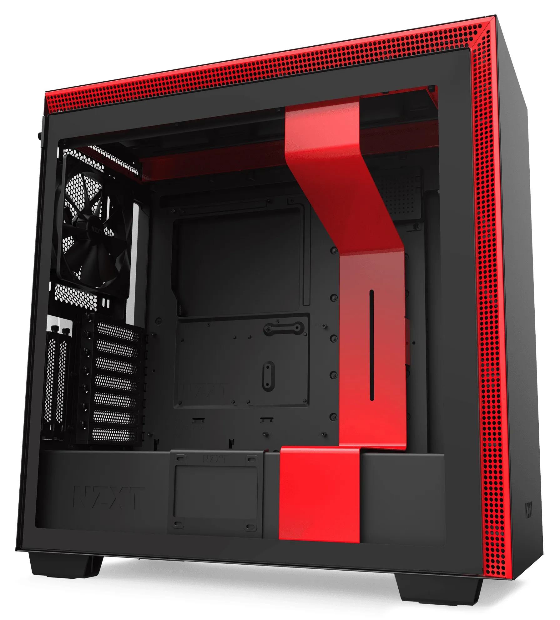 Корпус для ПК NZXT H710B Black-red
